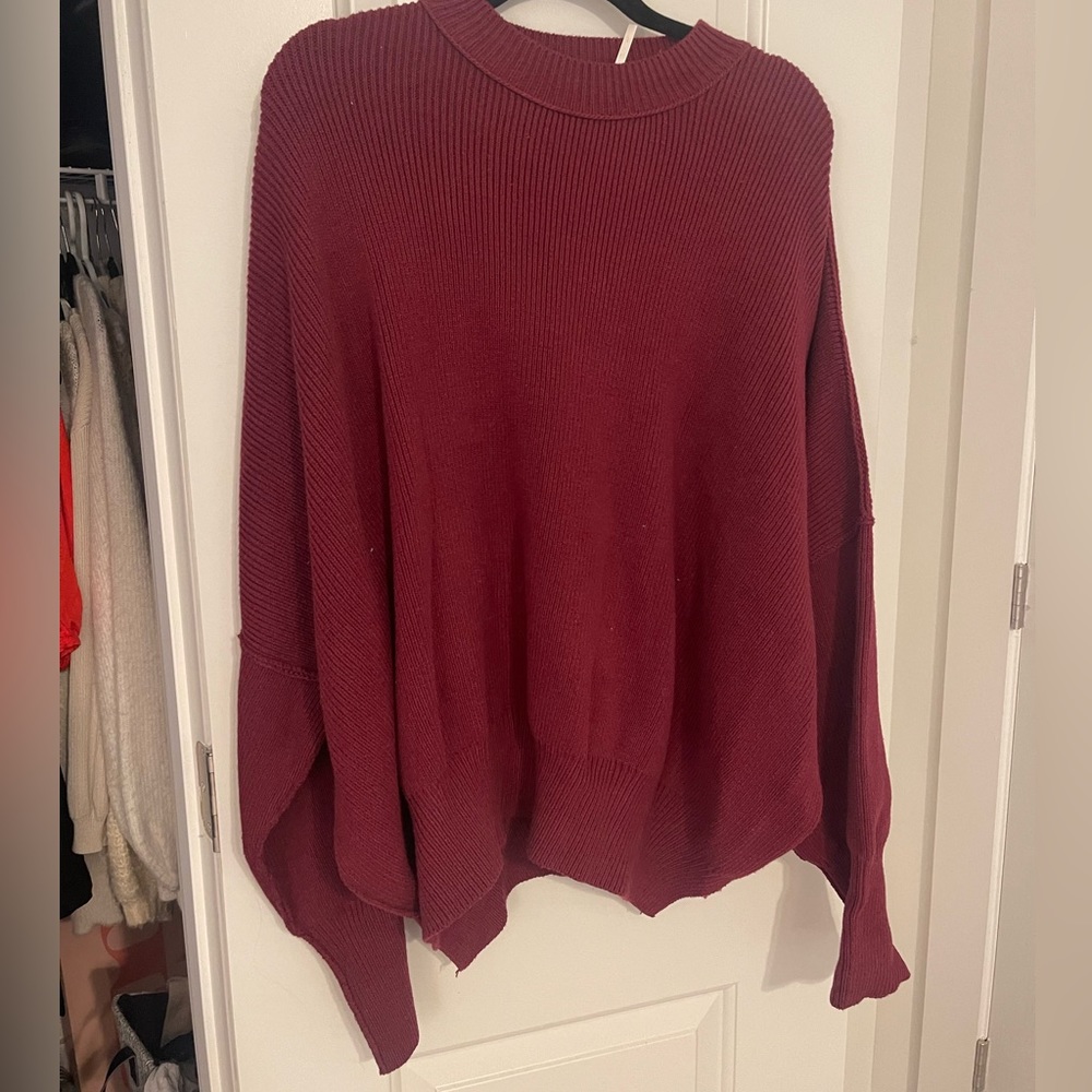 Oversized free people sweater